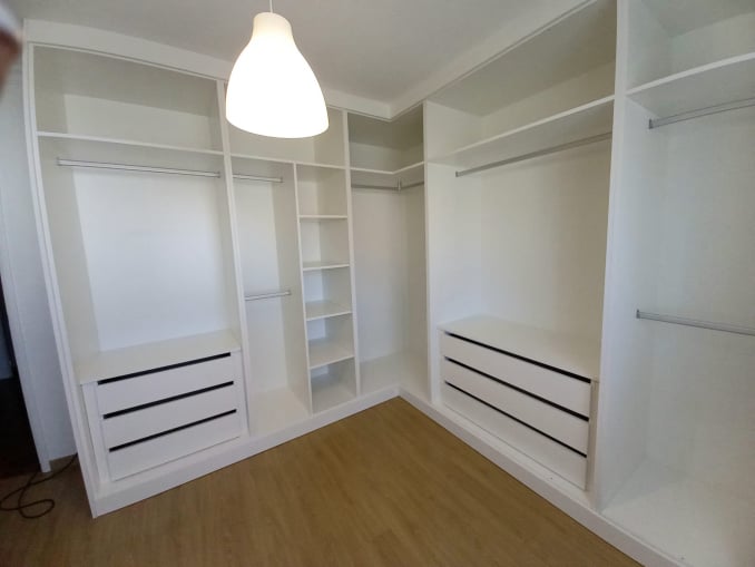 Closet em Melamina branca